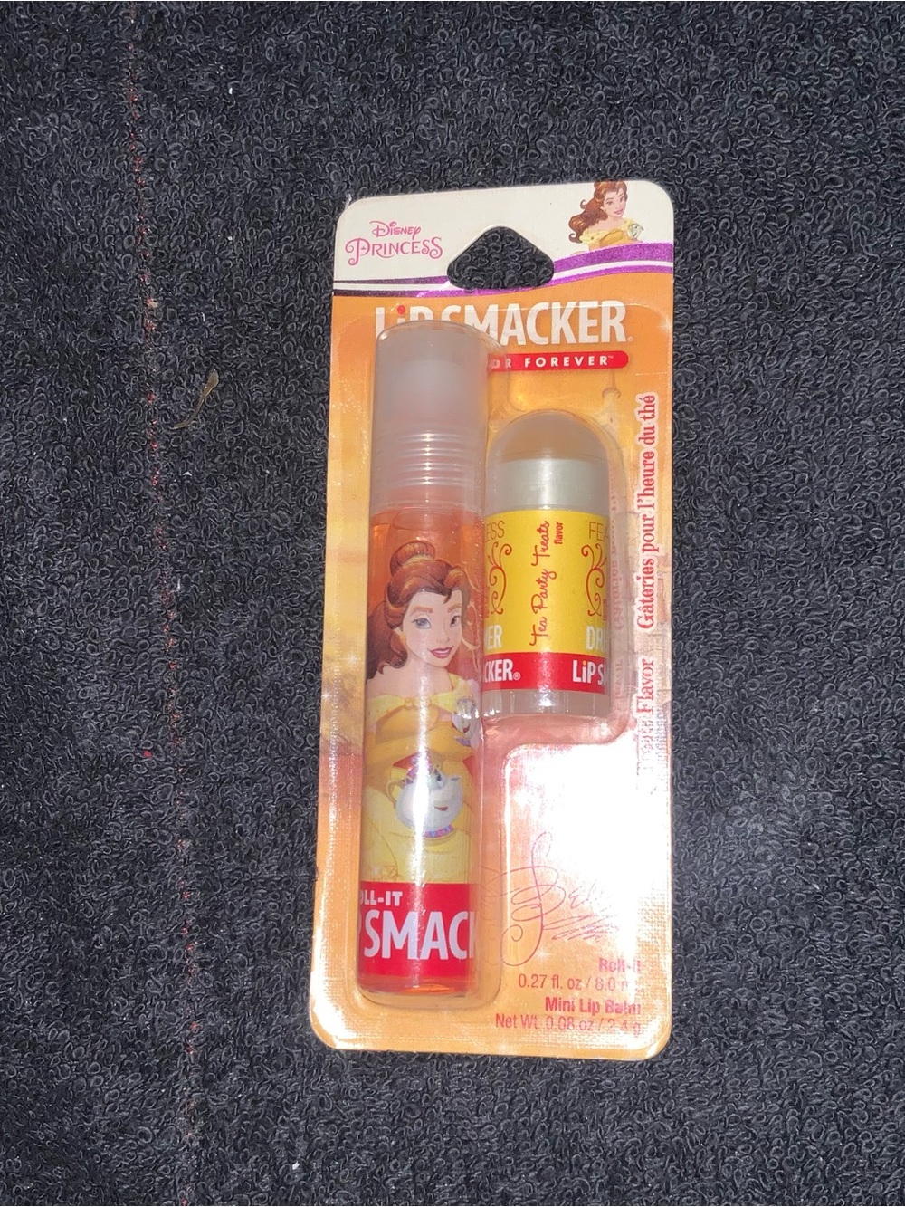 Disney Belle Yellow & Gold Lip Balm Duo